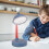 YMARPT LED Desk Lamp, Foldable & Rechargeable, 3Colour 1