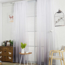 Kozart sheer curtains lavender gradient for kids' room