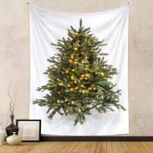 Weihnachtsbaum-Wandteppich, 150 x 130 cm
