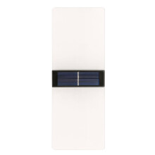 XunW Solar Wandlamp – Acryl, Dubbele Kleurtemperatuur,