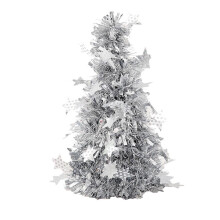 Mini Table Top Christmas Tree Ornament – Gold, Red, Blue,