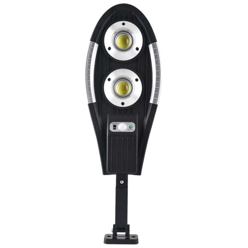 Luminária de parede solar com sensor de movimento, lâmpada LED externa de 100 W