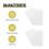 10PCS RFID NFCsmart Chip Badge Clone 0 Sector Writable Tag UID Access Control Thin Card 13.56Mhz Rewritable Copy Key 6