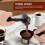 Conjunto de 2 Colheres Medidoras de Café com Funil para Cápsulas de Café Reutilizáveis . 2