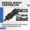 Bil Universal Manuell Boost Controller Aluminiumlegering Justerbar MBC Manuell Turbo Boost Controller för Turboladdad Bilstil 5