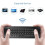 MX3 Air Mouse Wireless Keyboard Backlit  Remote Control 2.4G RF for X96 Tx3 H96 Android TV Box 4
