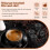 5 Reusable  Capsules Refillable Coffee Capsule Filter with  Coffee Machines with Coffee Spoon Brush 6