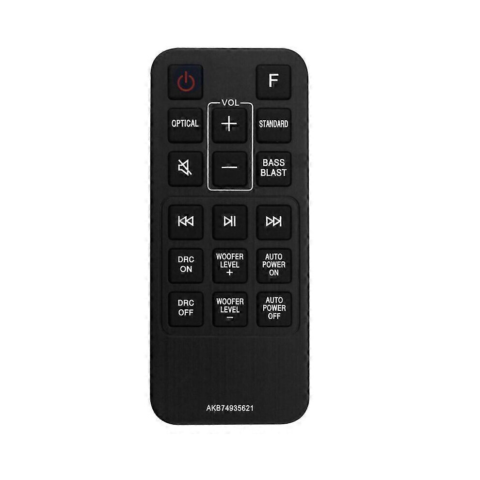 Replace Akb74935621 Remote Control For Lg Sound Bar Sj2 Sj2.aeusllk Sj2.deusllk 9050643122127