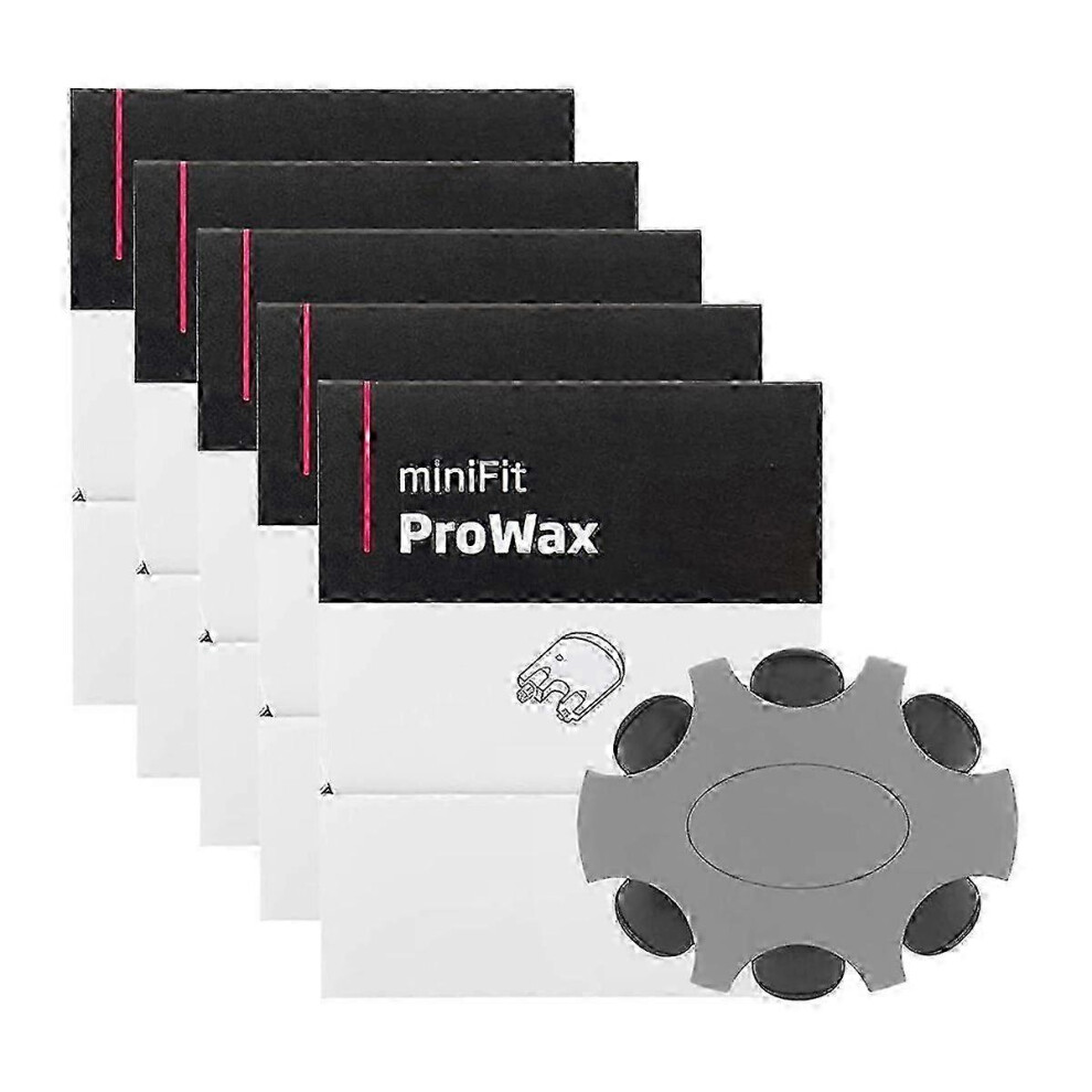 MiniFit ProWax Hearing Aid Filters - 5 Pack Wax Guards for Philips Devices