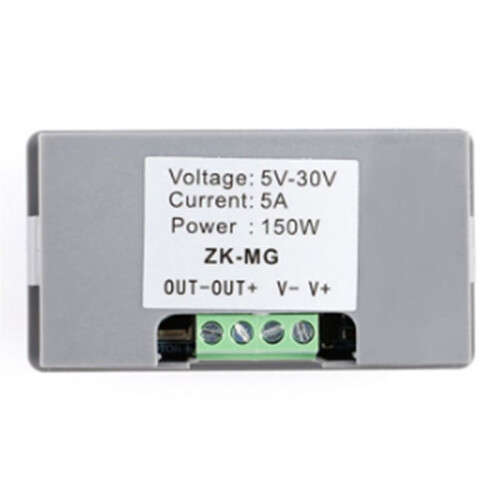 5-30V  Motor Controller PWM Einstellbare Geschwindigkeit Digitalanzeige Encoder Tastverhältnis Frequenz MAX 15A ZK- 1