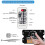 12v LED Dimmer  with RF Remote Control &Timer Function,  5-24V 40A Aluminum Housing PWM Dimming Controller 6