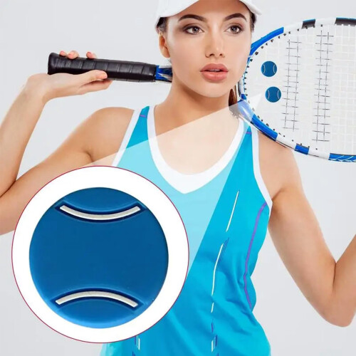 8Pcs Ball Shape Tennis Racket Shock Absorbers Silicone Vibration 1