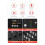 3-Channel USB DJ Mixer with Built-in Audio Interface 3-Band EQ Microphone Input and Replaceable Crossfader US Plug 8