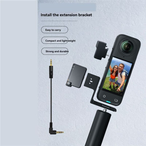 Invisible Mic Cold Shoe for  X4/for  Mic  Mic Adapter Camera Accessories 2