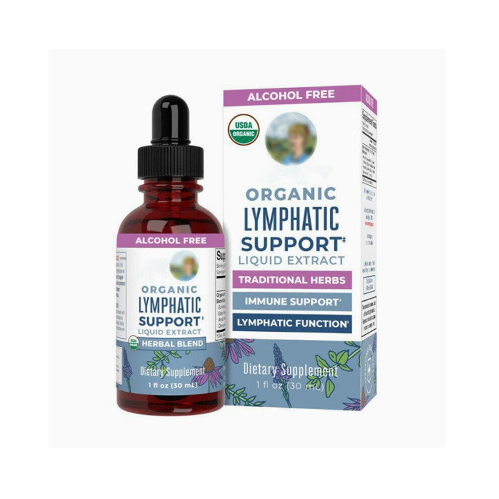 (2) Organic Lymphatic Support â Alcohol-Free, 30mL