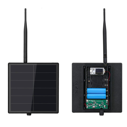 D5 Solar Node with 5V Solar Panel Heltec ESP32 LoRa 32 V3 for WiFi Meshtastic LoRaWAN Built in 5200mAh Battery 1