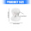 Mini Pet Snacks Chair Car Seat for Hamsters Decorative-White 4