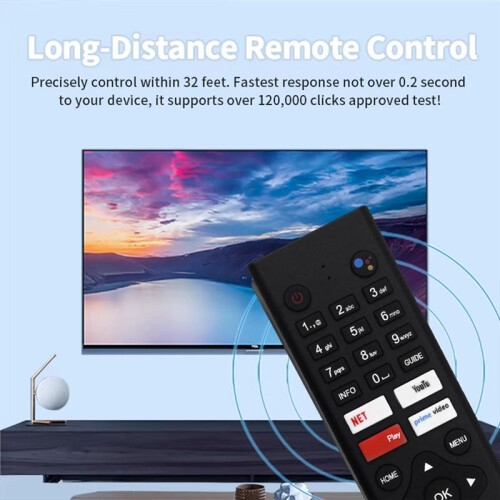 Replace Remote Control for /WALTON/SCEPTRE TV Remote Control 2