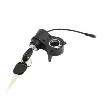 Candado de encendido para patinete eléctrico Kukirin, G2 y Max de 5 pines con interruptor de acelerador integrado y llave.