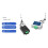 MESH Networking UART Interface 2W Long Distance Single-Channel  Control Wireless Module SK200PRO-U-TX-2W 2