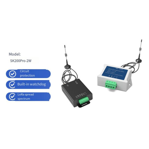 MESH Networking UART Interface 2W Long Distance Single-Channel  Control Wireless Module SK200PRO-U-TX-2W 1