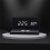 10W Multifunctional LED Wireless Charging Alarm Clock Silent Clock Electronic Clock Wireless Charging Thermometer-Black 3