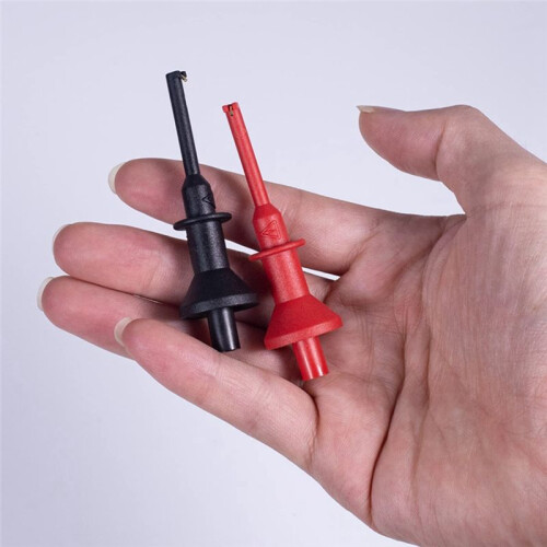 Universal Digital Multimeter Test Hook 2mm Straight Test Probe Extension Hook Needle 1