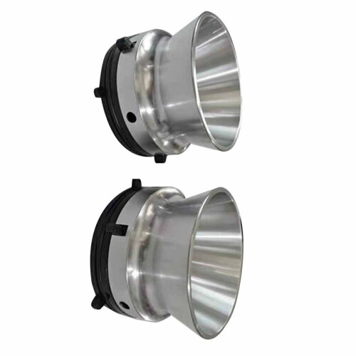 1 Par de Adaptador de Cubo NAB de 1/4 de Polegada e 10 Polegadas para Studer ReVox, Dispositivo de Carregamento Universal de Alumínio Prata 2