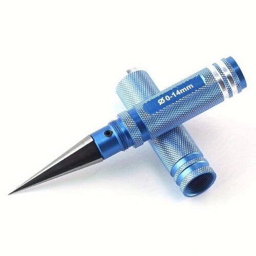 DIY Hole Punch for Woodworking & Model Making - Manual Drilling Tool with Expansion Hole Opening Black 1