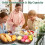 3 Pack Wicker Baskets, Woven Bread Baskets Sets,Tabletop Food Vegetable Basket for Serving Display Kitchen Restaurant 4