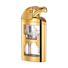 Vintage Trench Lighter Goud – Metalen Windbestendige Zaklamp