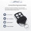 5PCS 433Mhz Garage Door Remote Control - Wireless Cloning and Learning Transmitter for Automatic Door Systems 5