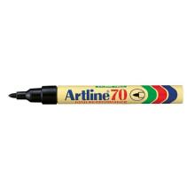 Rotulador permanente Artline70 negro, punta redonda de 1,5 mm