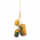 HALJEN Diepe Toon Buitenwindgong – Groot Aluminium, 1