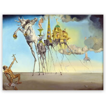 Salvador Dalí Leinwanddruck: Die Versuchung des heiligen Antonius