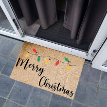 Christmas floor mats outdoor non-slip machine washable