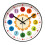 Kids Wall Clock Teaching Time 12 Inch Silent Decorative 1