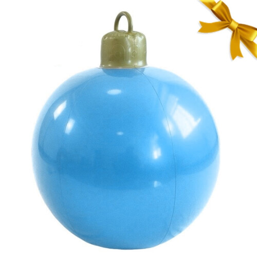 Oppblåsbar julekulepynt 61 cm
