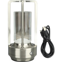 Luminária de mesa LED sem fio – 3 cores com intensidade ajustável.