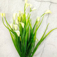 Miayilima künstliche Gartenblumen – 2 Bündel, 36 cm