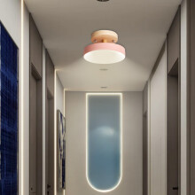 Nordic Wooden Corridor Light – 20x20x13cm
