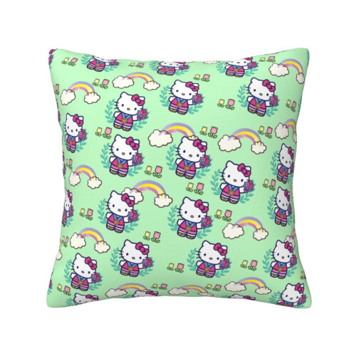Poszewka na poduszkę Hello Kitty 40x40cm dwustronna