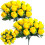 Kunstige silkeblomster til graver – 2 buketter 1