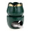 Ceramic tealight candle holder with wax spoon 1