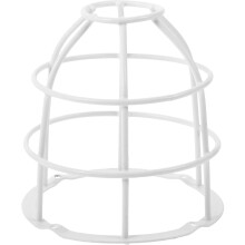 Lampenschirmgestell aus Edelstahl, 12,6 cm