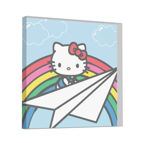 Hello Kitty akril plakett inspiráló idézettel