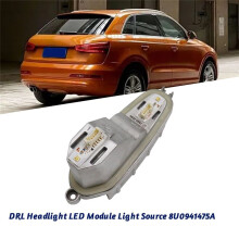 Unidad de MóDulo de Control de Faros DRL para AutomóVil 8U0941475A para Q3 2012-2015 Fuente de Luz LED de CirculacióN Diurna con Disipador de