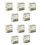 10pcs TYPE-E Male Connector Supports USB 3.2 20G High-Speed Transmission Computer Data Cable Adapter Connector 1