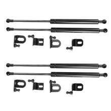 4x for Prius XW30 2009-2015 Two Sides Auto Front Hood Bonnet Carbon Fiber Gas Struts Lift Support Shock Damper