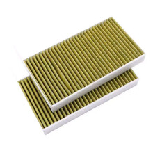 2PCS Car Air Filters with Activated Carbon for Model 3/Model Y Air Conditioning Cabin Filter Air Cleaning
